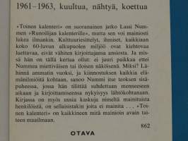 Toinen kalenteri - 1961-1963, kuultua, nähtyä, koettua