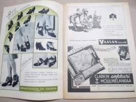 Kotiliesi 1935 nr 18, kansikuva Martta Wendelin, Koululaistemme ravinto, Sisustustaiteen ja arkkitehtuurin uusista kauneusarvoista, Kauniita katseltaviksi, ym.