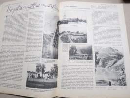 Kotiliesi 1936 nr 24 Kotilieden joulu, Kansikuva Martta Wendelin, Joulun tarina lasten värittämänä, P.E. Svinhufvud - Linnan juhlilta joulurauhaan, Äidin kaipaus, ym