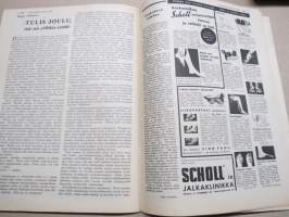 Kotiliesi 1936 nr 24 Kotilieden joulu, Kansikuva Martta Wendelin, Joulun tarina lasten värittämänä, P.E. Svinhufvud - Linnan juhlilta joulurauhaan, Äidin kaipaus, ym