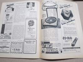 Kotiliesi 1936 nr 24 Kotilieden joulu, Kansikuva Martta Wendelin, Joulun tarina lasten värittämänä, P.E. Svinhufvud - Linnan juhlilta joulurauhaan, Äidin kaipaus, ym