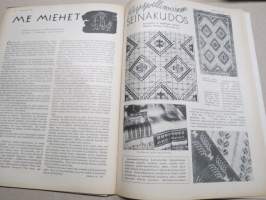 Kotiliesi 1936 nr 2, kansikuva Martta Wendelin, Onnellinen vanki, Kodin töitä ja harrastuksia, Parempia perspektiivejä, Kansantaiteesta ja kotiteollisuudesta, ym.