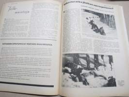 Kotiliesi 1936 nr 2, kansikuva Martta Wendelin, Onnellinen vanki, Kodin töitä ja harrastuksia, Parempia perspektiivejä, Kansantaiteesta ja kotiteollisuudesta, ym.