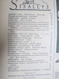 Kotiliesi 1936 nr 2, kansikuva Martta Wendelin, Onnellinen vanki, Kodin töitä ja harrastuksia, Parempia perspektiivejä, Kansantaiteesta ja kotiteollisuudesta, ym.