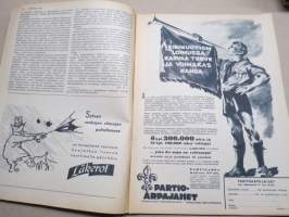 Kotiliesi 1937 nr 23, kansikuva Martta Wendelin, Laki turvaa kotirauhan, Murtaako koulu elintarmon?, Kuihtuuko kansamme luova käsityötaito?, Rakkaita leluja, ym.