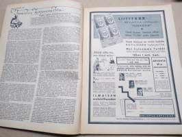 Kotiliesi 1937 nr 23, kansikuva Martta Wendelin, Laki turvaa kotirauhan, Murtaako koulu elintarmon?, Kuihtuuko kansamme luova käsityötaito?, Rakkaita leluja, ym.