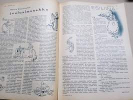 Kotiliesi 1937 nr 23, kansikuva Martta Wendelin, Laki turvaa kotirauhan, Murtaako koulu elintarmon?, Kuihtuuko kansamme luova käsityötaito?, Rakkaita leluja, ym.