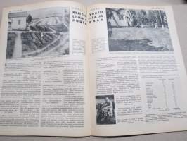 Kotiliesi 1937 nr 9, kansikuva Äitien juhlapävänä, Vanhuuden turvaa kaikille, Säännöllinen rytmi elämällemme?, Messuilta, Äitienpäivän äiti, Minna Canth, ym.