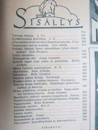 Kotiliesi 1937 nr 9, kansikuva Äitien juhlapävänä, Vanhuuden turvaa kaikille, Säännöllinen rytmi elämällemme?, Messuilta, Äitienpäivän äiti, Minna Canth, ym.