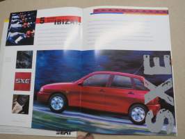 Seat Ibiza 1998 -myyntiesite / sales brochure