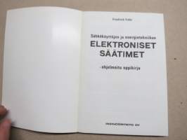 Sähkökäyttöjen ja energiaytekniikan elektroniset säätimet -ohjelmoitu oppikirja