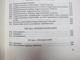 Matematiikan käsikirja - Aritmetiikasta funktio-oppiin, geometriasta vektorilaskentaan