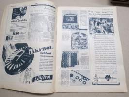 Kotiliesi 1938 nr 22, kansikuva Martta Wendelin, Aino Voipio - Kunnioittakaamme lasta, Puhdetöistä joulun juhlaan, Meidän kodin joulukaitaliina, Poimukirjonta, ym.