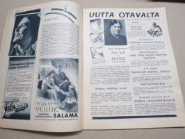 Kotiliesi 1938 nr 22, kansikuva Martta Wendelin, Aino Voipio - Kunnioittakaamme lasta, Puhdetöistä joulun juhlaan, Meidän kodin joulukaitaliina, Poimukirjonta, ym.