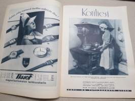 Kotiliesi 1938 nr 22, kansikuva Martta Wendelin, Aino Voipio - Kunnioittakaamme lasta, Puhdetöistä joulun juhlaan, Meidän kodin joulukaitaliina, Poimukirjonta, ym.