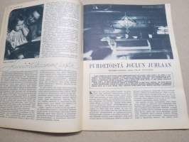 Kotiliesi 1938 nr 22, kansikuva Martta Wendelin, Aino Voipio - Kunnioittakaamme lasta, Puhdetöistä joulun juhlaan, Meidän kodin joulukaitaliina, Poimukirjonta, ym.