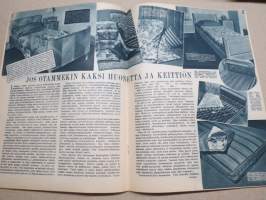 Kotiliesi 1938 nr 22, kansikuva Martta Wendelin, Aino Voipio - Kunnioittakaamme lasta, Puhdetöistä joulun juhlaan, Meidän kodin joulukaitaliina, Poimukirjonta, ym.