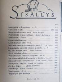 Kotiliesi 1938 nr 22, kansikuva Martta Wendelin, Aino Voipio - Kunnioittakaamme lasta, Puhdetöistä joulun juhlaan, Meidän kodin joulukaitaliina, Poimukirjonta, ym.
