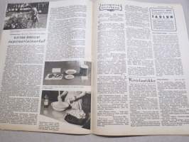 Kotiliesi 1943 nr 21, kansikuva Doris Bengtström, Tyttärien kerho, Lapsemme ja ajanviete-elokuva, Hulda Kontturi - Pukukankaisiin yhdistämme villaa ja pellavaa, ym.
