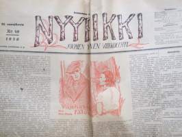 Nyyrikki - Suomen yleinen viikkolehti 1936 nr 49 -ajanvietelehti