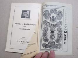 Koulutarpeiden keskuliike Osakeyhtiön Hintaluettelo lukuvuodeksi 1930-1931