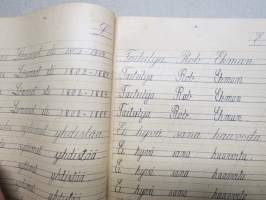 Valistuksen kaunokirjoitusjärjestelmä 2.