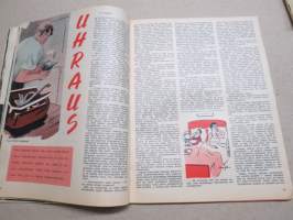 Apu 1958 nr 45, Kaldean tähtien alla, Kaupungin valot, 60 vuotta vauhdin hurmaa, Sinä olet poikani Juho!, Arsenikkia, Kymmenen vuotta mustalaisena, ym.