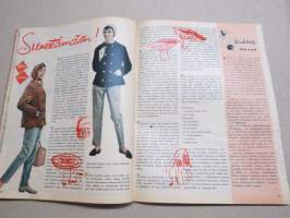 Apu 1958 nr 36, Avun reportterit hiljaisessa maailmassa, He pelastuivat räjähtävästä reaktiokoneesta, Valkokankaan kuningas ja hänen naisensa, Hiljainen maailma, ym.