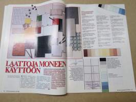 Tekniikan Maailma 1986 nr 9 B, Ovet autoille, Mökin sähköt, vesipumppuja, seinät &amp; katot, Öljyliekki lämmittää, Puolitoista kerrosta paalujen varaan, ym.