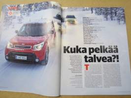 Tekniikan Maailma 2015 nr 4, Talviauto 2015, Koeajossa smart forfour, 17 autoa Lapin pakkasissa, Uusin tekniikka, ym.