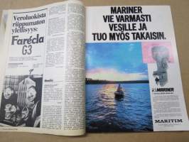 Tekniikan Maailma 1984 nr 8,Mariner vie varmasti vesille ja tuo myös takaisin, Citroen BX on hyväksi havaittu, Autoharrastajille löytyy aina tekemistä,  ym.