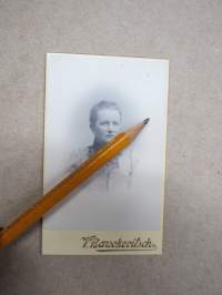 Pitsistiina - Atelier Viktor Barsokevitsch - visit card photo / cdv / photograph