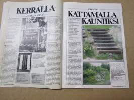 Tekniikan Maailma 1988 nr 9 b, Parvekkeelle ja pihalle kesänkepeät ideat, Lämpö-Wilhelmi - Eristävä sisälevy, Vanhasta uutta - Venetsialaisen jatkoaika, ym.