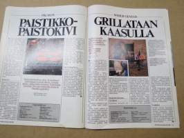 Tekniikan Maailma 1988 nr 9 b, Parvekkeelle ja pihalle kesänkepeät ideat, Lämpö-Wilhelmi - Eristävä sisälevy, Vanhasta uutta - Venetsialaisen jatkoaika, ym.