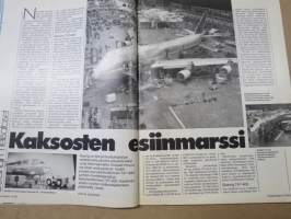 Tekniikan Maailma 1988 nr 10, Vertailu, Pintaa syvemmältä, Kaksosten esiinmarssi, NDT-menetelmät ovat osa lentokoneiden kunnonvalvontaa, Kuljetus kiinnostaa, ym.