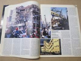 Tekniikan Maailma 1995 nr 19, Makeaa makeampi, Maa järisee, Tieteiskuormuri, Tekninen vilppi ja sen seuraukset, Tässä ja nyt, Perän näyttäjä, ym.