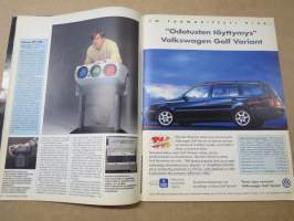 Tekniikan Maailma 1995 nr 19, Makeaa makeampi, Maa järisee, Tieteiskuormuri, Tekninen vilppi ja sen seuraukset, Tässä ja nyt, Perän näyttäjä, ym.