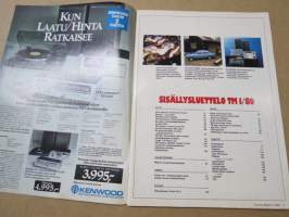 Tekniikan Maailma 1980 nr 1, Autoilijan energiasivut, Ylinopeuksien kurittaja, Unelmia Italiasta, Näin ostat käytetyn auton, Stereoääni kotielokuviin, ym.