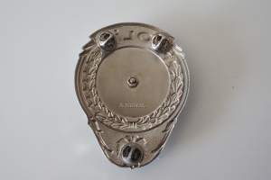 Polis Badge Turkki - poliisin  merkki metallia 8x6 cm  - poliisi
