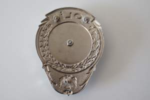 Polis Badge Turkki - poliisin  merkki metallia 8x6 cm  - poliisi