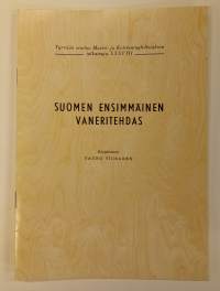 Suomen ensimmäinen vaneritehdas