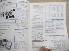 Volvo Penta tillbehör - inombordsmotorer och aquamatic -myyntiesite / sales brochure, in swedish
