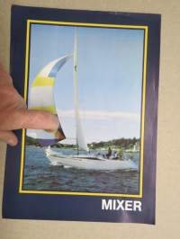 Mixer purjevene -myyntiesite / sales brochure