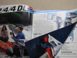 Evinrude perämoottorit -myyntiesite / sales brochure