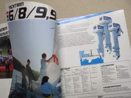 Evinrude perämoottorit -myyntiesite / sales brochure