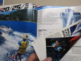 Evinrude perämoottorit -myyntiesite / sales brochure