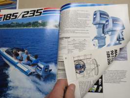 Evinrude perämoottorit -myyntiesite / sales brochure