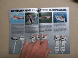 Johnson perämoottorit -myyntiesite / sales brochure