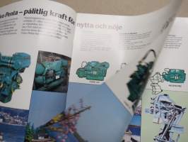 Volvo Penta marinmotorer -myyntiesite / sales brochure
