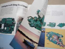 Volvo Penta marinmotorer -myyntiesite / sales brochure